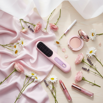 ⭐ Silka Cordless 2-in-1 Hair Straightening Brush