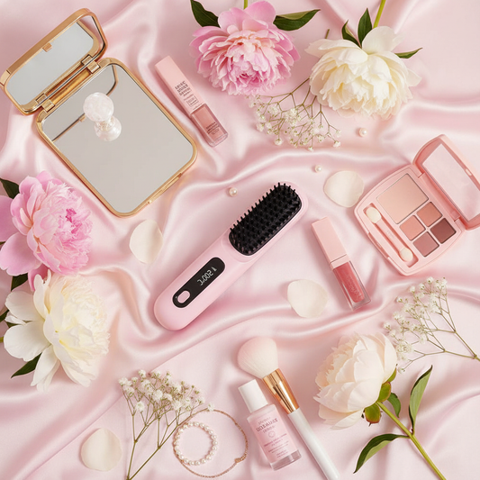 ⭐ Silka Cordless 2-in-1 Hair Straightening Brush