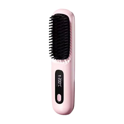 ⭐ Silka Cordless 2-in-1 Hair Straightening Brush