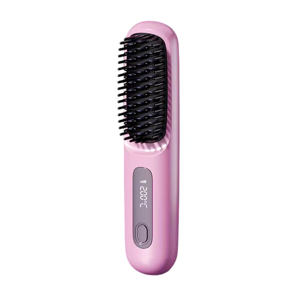 ⭐ Silka Cordless 2-in-1 Hair Straightening Brush
