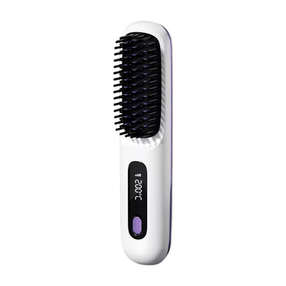 ⭐ Silka Cordless 2-in-1 Hair Straightening Brush